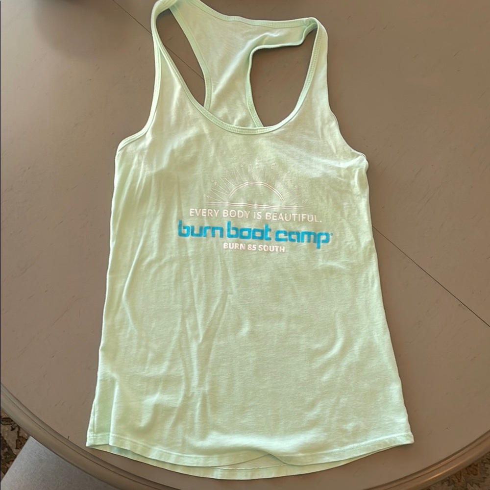 Burn Boot Camp racer back size medium tank women’s